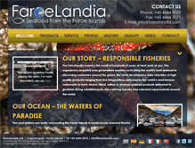 Tablet Screenshot of faroelandia.com